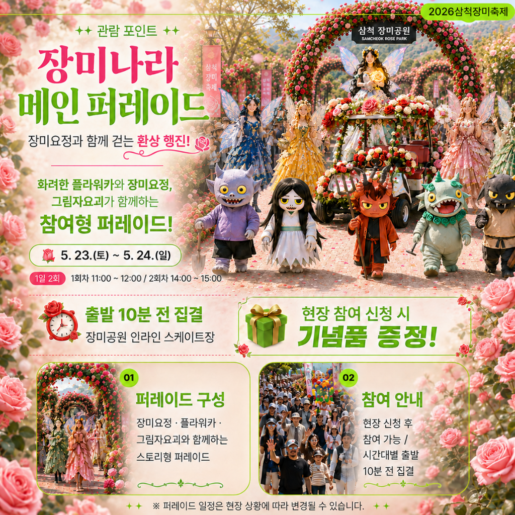 장미퍼레이드카드뉴스